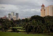 Golf courses barred from using water from concessionaires – DENR View of Manila City Hall from Intramuros golf course. FERNANDO G. SEPE JR., ABS-CBN NEWS