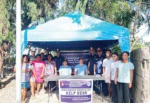 To further assist the indigenous peoples (IP) and ensure their security and safety, the Aklan Police Provincial Office launched an IP help desk at Ati Village in Barangay Manoc-manoc, Malay town on Monday, May 27. MALAY MUNICIPAL POLICE STATION PHOTO