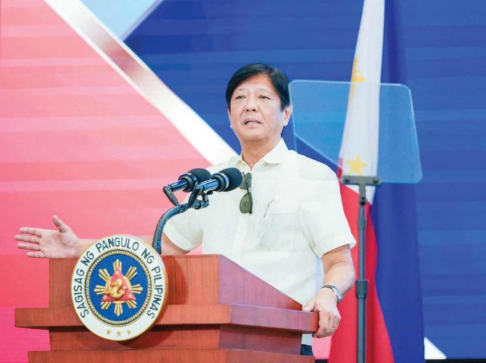 marcos_resized President Ferdinand Marcos Jr. signed Executive Order No. 60 which directed the Philippine Crop Insurance Corp.’s transfer back to Department of Agriculture, its original parent agency. BONGBONG MARCOS/FACEBOOK PHOTO