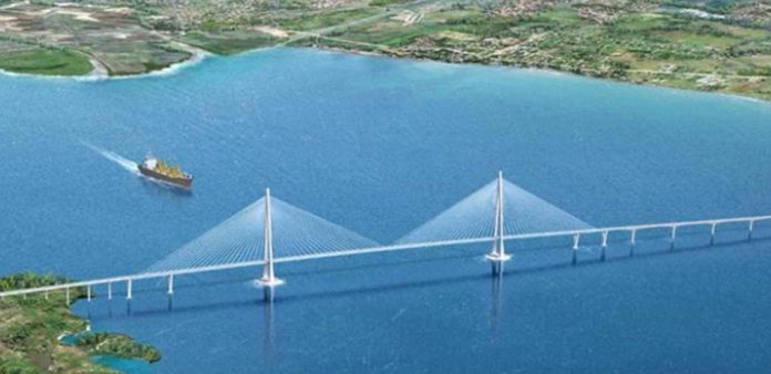 This is an artist’s perspective of the Panay-Guimaras-Negros Island (PGN) Bridges that, when completed, will span 32.47 kilometers. DPWH PHOTO