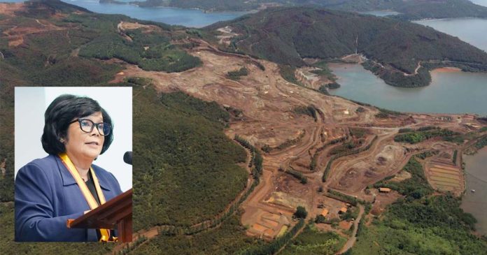 mining Department of Environment and Natural Resources secretary Ma. Antonia Yulo-Loyzaga says the country generated P160 billion in the production of copper, gold and nickel for 2023 alone. Photo courtesy of ABS-CBN News, DENR