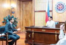 Indian firm eyes port project in Bataan India-based Adani Ports and Special Economic Zone Limited Managing Director Karan Adani (left) meets with President Ferdinand R. Marcos Jr. at the Malacañan Palace on Thursday, May 2, 2024. PRESIDENTIAL COMMUNICATIONS OFFICE PHOTO