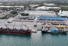 ICTSI 2025 net income up 23% to US$1.05B; recurring net income 26% higher The Visayas Container Terminal in Barangay Loboc, La Paz, Iloilo City is making progress towards transforming the port complex into a more competitive and efficient trade gateway for Western Visayas. INTERNATIONAL CONTAINER TERMINAL SERVICES, INC. PHOTO