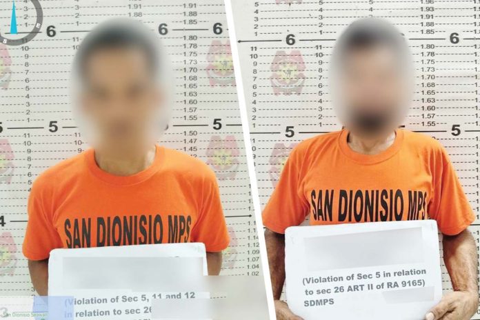 san_dionisio_drugs Thirteen plastic sachets of suspected shabu worth P1.7 million were seized from two drug suspects in a buy-bust operation in San Dionisio, Iloilo on May 11. PRO-6 PHOTOS