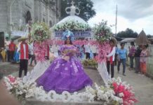 Archdiocese of Jaro urges ‘proper’ Santacruzan, Flores de Maria Santacruzan was becoming a “festival of beauties” where fancy, colorful, and expensive clothing were paraded, lamented the director of the Archdiocese of Jaro’s Commission on Catechesis and Catholic Education. PHOTO COURTESY OF LEO DIAMANTE