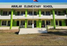 This school building at the Aguilar Elementary School in Barangay Aguilar, San Lorenzo, Guimaras is among the 280 new school buildings the Department of Public Works and Highways Region 6 has constructed. DPWH-6 PHOTO