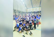 Members of Negros Occidental secondary girls volleyball team. PHOTO COURTESY OF JOSE MONTALBO