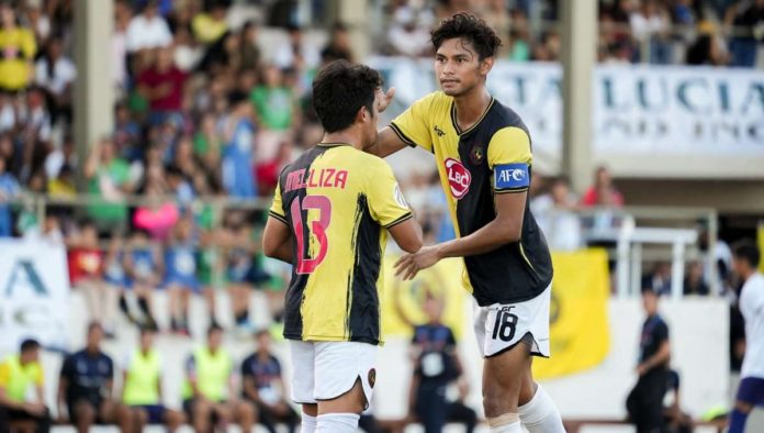 sports_gayoso_resized Jarvey Gayoso led Kaya Futbol Club-Iloilo’s lopsided win against Tuloy FC with seven goals. PHOTO COURTESY OF KAYA-ILOILO