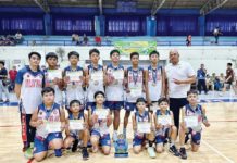 Members of the Iloilo City elementary boys basketball team. PHOTO COURTESY OF EUGENE CHUA