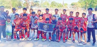 Members of the Iloilo Giants elementary boys football team. PHOTO COURTESY OF ARIEL BEDIC