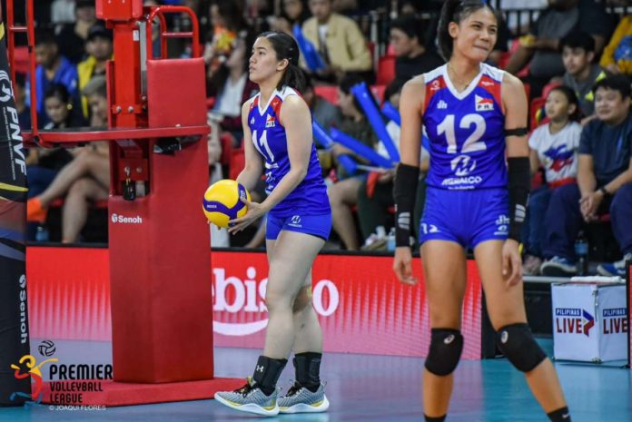 sports_morado_resized Julia Morado-de Guzman and Negrense Angel Canino of Alas Pilipinas national women’s volleyball team received citations at the close of the 2024 AVC Challenge Cup for Women. PVL PHOTO