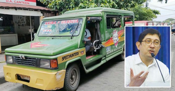 unconsolidated Department of Transportation Undersecretary Andy Ortega says the agency aims to buy old traditional jeepneys that are no longer roadworthy for a higher price than they are currently being sold for in junk shops. PNA PHOTO BY JOAN BONDOC, AJ PALCULLO/PN