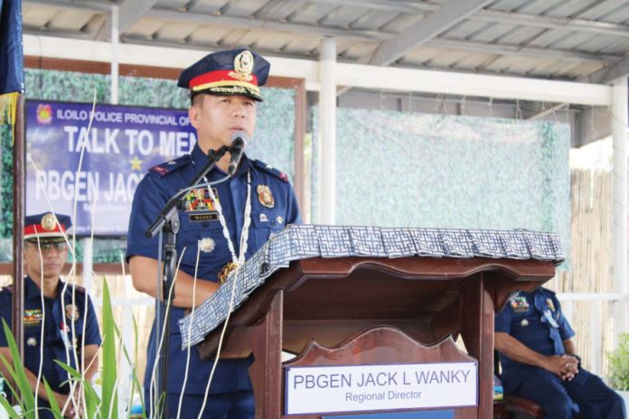 wanky Police Regional Office 6 director Brigadier General Jack Wanky says the police is loyal to the Chain of Command and that there are no destabilization plots in Western Visayas. PRO-6 PHOTO