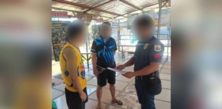 Officers of the Dumangas police station in Dumangas, Iloilo arrested a man for violating Republic Act 10591, or the Comprehensive Firearms and Ammunition Regulation Act. PRO-6 PHOTO