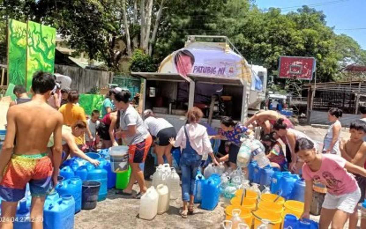 Bacolod delivers 526K liters of water to ElNiño hit residents