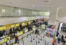 No target completion date for P190.5-M Iloilo Airport upgrade Airlines began facilitating check-in and flight schedule adjustments following the resumption of flights at Iloilo Airport in Cabatuan town around 11 a.m. on Tuesday, June 3. Flights were cancelled earlier due to the eruption of Kanlaon Volcano. CIVIL AVIATION AUTHORITY OF THE PHILIPPINES PHOTO
