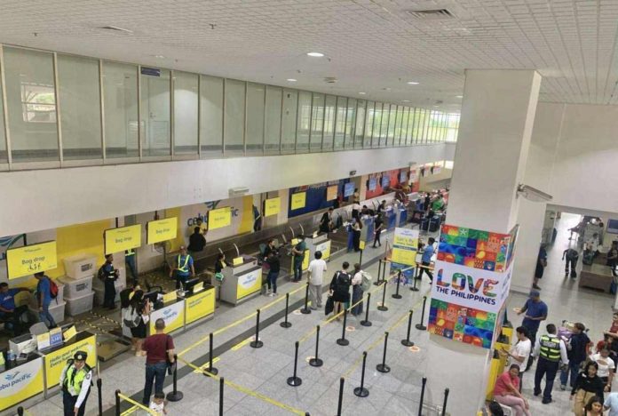 Airlines began facilitating check-in and flight schedule adjustments following the resumption of flights at Iloilo Airport in Cabatuan town around 11 a.m. on Tuesday, June 3. Flights were cancelled earlier due to the eruption of Kanlaon Volcano. CIVIL AVIATION AUTHORITY OF THE PHILIPPINES PHOTO