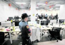 Possible POGO ban to affect jobs of 22K Filipinos in NCR – DOLE Several lawmakers have been pushing for the ban of Philippine Offshore Gaming Operators amid the crimes being linked to them. Photo shows police officers during the raid of a POGO hub in Las Piñas City last year. INQUIRER FILE PHOTO / MARIANNE BERMUDEZ