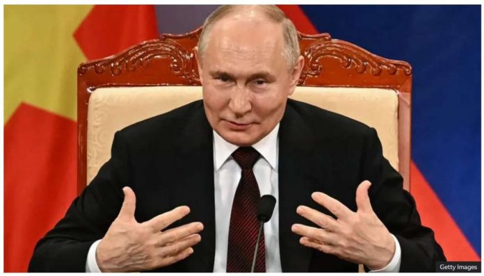 Putin_resized Russian President Vladimir Putin warns South Korea against supplying lethal weapons to Ukraine. GETTY IMAGES