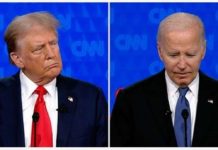 TRUMP. BIDEN