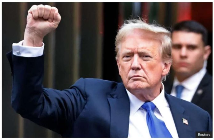 US_resized Former United States president Donald Trump was found guilty on all 34 felony counts of falsifying business records related to payments made to porn star Stormy Daniels during his 2016 presidential campaign. REUTERS