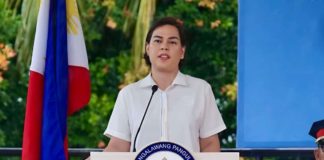 Vice President Sara Duterte-Carpio appeals to authorities to avoid using “excessive force” and violence while enforcing the rule of law and to also consider public safety. OFFICIAL FACEBOOK PAGE OF INDAY SARA DUTERTE