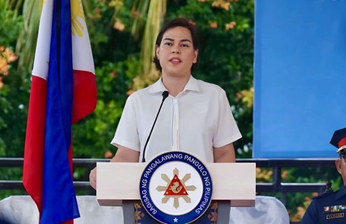 VP_resized Vice President Sara Duterte-Carpio appeals to authorities to avoid using “excessive force” and violence while enforcing the rule of law and to also consider public safety. OFFICIAL FACEBOOK PAGE OF INDAY SARA DUTERTE