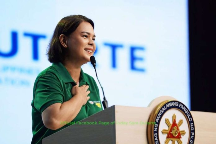 VP_sara_resized “I have given my 30-day notice to ensure the proper and orderly transition for the benefit of the next secretary,” says Vice President Sara Duterte-Carpio who is exiting as Education Secretary effective July 19, 2024 after two years in the post.