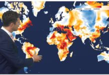 According to meteorologists, due to global warming far more regions are enduring temperatures described as being quite a lot warmer than average. BBC