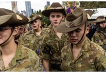 Australia has been struggling with enlistment shortfalls, as it seeks to beef up its armed forces in the face of what it says are growing regional threats. GETTY IMAGES