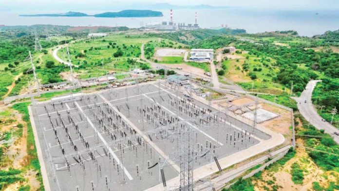 The Mariveles-Hermosa-San Jose 500-kilovolt transmission line. PHOTO FROM NGCP