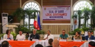 The Capiz Provincial Government led by Gov. Fredenil H. Castro (center) welcomes the Department of the Interior and Local Government Region 6’s Regional Assessment Team at the provincial capitol on Tuesday, June 18. CAPIZ PROV’L GOV’T COMMUNICATIONS GROUP/FACEBOOK PHOTO