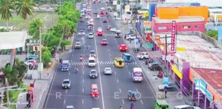 Lacson Street in Bacolod City. SCREENGRABBED FROM BRICK GEORGE ANASTA’S FACEBOOK VIDEO