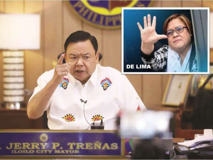 gerome_treñas_powerless_resized “I know what Sen. Leila de Lima went through. She was in jail for a very long time. I think she has every right to go after those who filed the cases against her,” says Iloilo City’s Mayor Jerry Treñas who, as congressman back in 2017, refused to participate in congressional hearings investigating de Lima for what the then senator insisted were baseless illegal drugs charges.