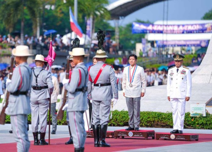 President Ferdinand “Bongbong” Marcos Jr. leads the celebration of the 126th Philippine Independence Day at Rizal Park in Manila. PCO