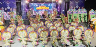 Barangay Granada was named grand winner of the 2023 MassKara Festival street dance and arena competition in October 2023. Twelve members of the group are going to Milan, Italy to perform at the Philippine Independence Day celebration on June 29 and 30. PHOTO COURTESY OF RONNIE BALDONADO/BACOLOD YUHUM FOUNDATION)