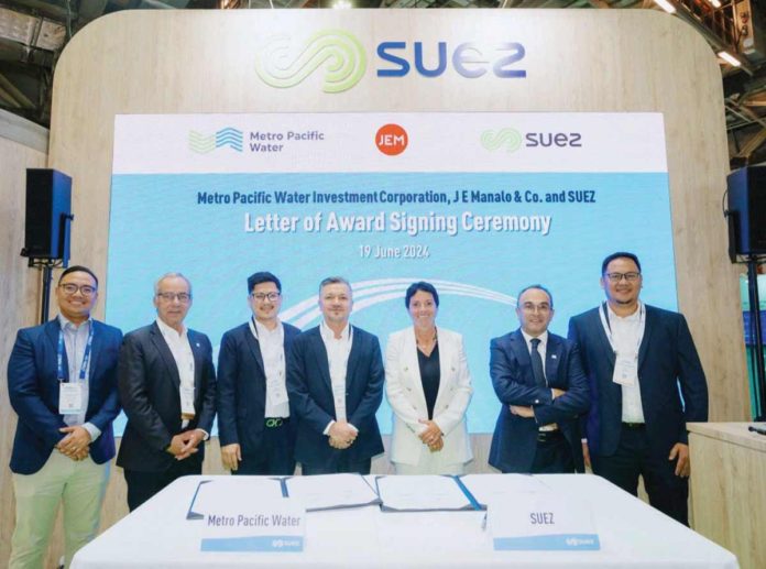 metropac_resized Metro Pacific Water Investments Corporation and Suez, a global leader in environmental services, signed a groundbreaking agreement for the construction of a desalination plant in Iloilo, City. The signing ceremony was held at Marina Bay Sand Convention in Singapore.
