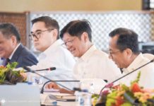 NEDA Board OKs digital infra project President Ferdinand R. Marcos Jr. (2nd from right) and National Economic and Development Authority Secretary Arsenio Balisacan (rightmost) attend the 18th NEDA Board meeting in Malacañang on Tuesday, June 25. The Board said it approved the P16.1-billion Philippine Digital Infrastructure Project to boost broadband connectivity. NEDA/FACEBOOK PHOTO
