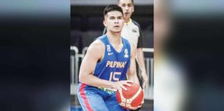 Kiefer Ravena recently led Shiga Lakes to the Japan B.League Division 2 championship. He averaged 12.4 points, 2.8 rebounds, 5.5 assists, 1.1 steals, and 0.1 block for the Lakes last season. FIBA FILE PHOTO