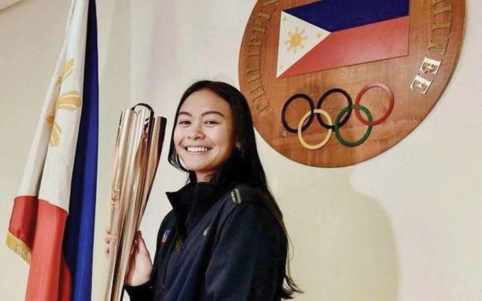 Kayla Sanchez will swim in the women’s 100 meters freestyle event of the 2024 Paris Olympics. FACEBOOK PHOTO