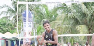 Ranran Abdilla will be paired with AJ Pareja as the Alas Pilipinas duo to headline the nine-team men’s field in the Beach Volleyball Republic on Tour Sipalay leg. BVR FILE PHOTO