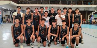 C&C Cafe/Ang Bata Hardware squad with team Owner Chibon Uy and coaches Christian Yasay and Bam Oquindo. PHOTO COURTESY OF MCBROS SPORTS BACOLOD