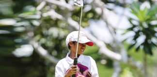Kurt Flores is the champion in the boys’ 10-12 of the ICTSI Junior Philippine Golf Tour Iloilo Visayas Series. CONTRIBUTED PHOTO