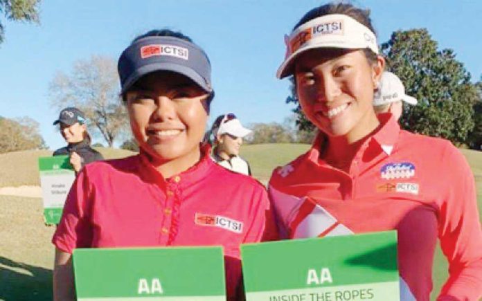 sports_Golfers_resized Dottie Ardina and Bianca Pagdanganan. CONTRIBUTED PHOTO