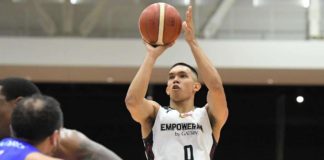Ferdinand “Thirdy” Ravena III is the first-ever Filipino player to be signed as an Asian Quota Player for the B.League. PHOTO COURTESY OF SAN-EN NEOPHOENIX