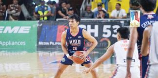 Negrense Mark Nonoy spearheaded Iloilo United Royals’ upset win over Davao Occidental Tigers-Cocolife. MPBL PHOTO
