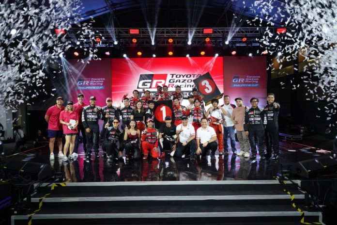 Awarding Ceremony Race and special awards winners of the first race weekend of the TGR Philippine Cup.