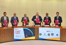 BSP, other central banks gear up for Project Nexus implementation (From left) Governor Sethaput Suthiwartnarueput of Bank of Thailand, Governor Eli Remolona Jr. of Bangko Sentral ng Pilipinas, Governor Shri Shaktikanta Das of Reserve Bank of India, General Manager Agustín Carstens of Bank for International Settlements, Governor Datuk Abdul Rasheed Ghaffour of Bank Negara Malaysia, and Managing Director Chia Der Jiun of Monetary Authority of Singapore during the Project Nexus Phase 4 launch and signing ceremony held at Basel, Switzerland on June 30, 2024. PHOTO COURTESY OF BSP