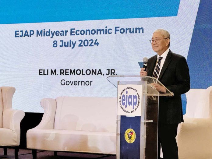 FATF_grey_list_resized Bangko Sentral ng Pilipinas Governor Eli Remolona Jr. was optimistic the Philippines would exit the Financial Action Task Force’s (FATF) “grey list” by January 2025. JON VIKTOR CABUENAS/GMA INTEGRATED NEWS