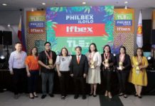 WORLDBEX Founding Chairman Joseph Ang (fifth from the right), together with the co-founding chairwoman Jill Ang (second from the left), with guests from different sectors in Western Visayas.